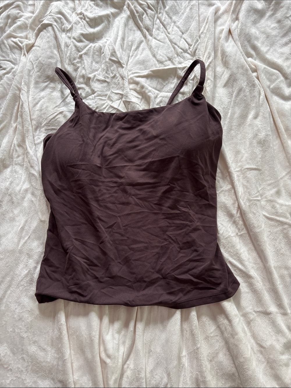 Oner Active soft motion strappy tank- Umber Brown